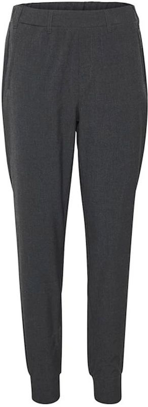 Kaffe, Dames, Broeken, Grijs, Maat: L Viscose,