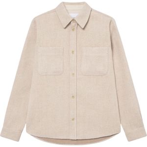 Les Deux, Heren, Overhemden, Beige, Maat: M