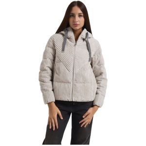 Colmar, Dames, Jassen, Beige, Maat: M Velours,