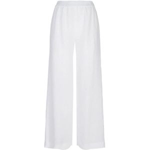 Fabiana Filippi, Dames, Broeken, Wit, Maat: XL Katoen,