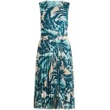 Betty & Co, Dames, Jurken, Blauw, Maat: S Chiffon,