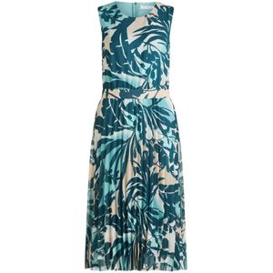 Betty & Co, Dames, Jurken, Blauw, Maat: S Chiffon,