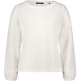 Zero, Dames, Blouses & Shirts, Wit, Maat: XS Poliester,