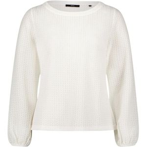 Zero, Dames, Blouses & Shirts, Wit, Maat: XS Poliester,