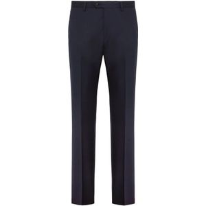 Boggi Milano, Heren, Broeken, Blauw, Maat: S Wol,