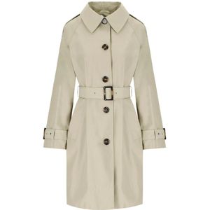 Barbour, Dames, Mantels, Beige, Maat: L Katoen,
