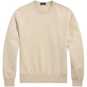 Ralph Lauren, Heren, Sweatshirts & Hoodies, Beige, Maat: L Katoen,