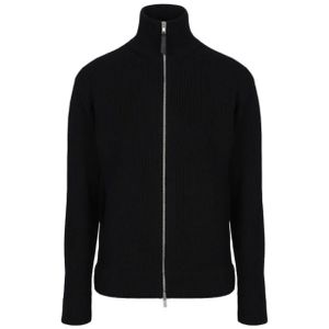 Maison Margiela, Dames, Truien, Zwart, Maat: M Katoen,