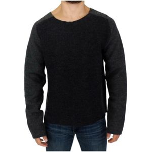 Costume National, Heren, Truien, Grijs, Maat: M Wol,