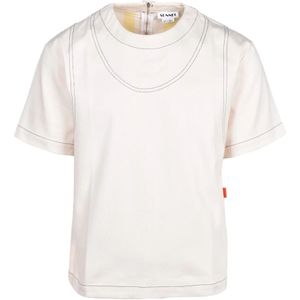 Sunnei, Heren, Tops, Beige, Maat: XL Katoen,