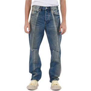 Purple Brand, Heren, Jeans, Blauw, Maat: W34 Denim,