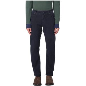 Jacob Cohën, Heren, Broeken, Blauw, Maat: W36 Leer,