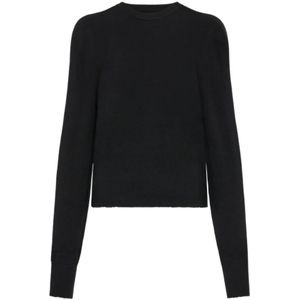 Maison Margiela, Dames, Truien, Zwart, Maat: M