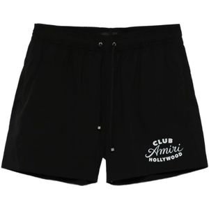 Amiri, Heren, Badkleding, Zwart, Maat: 3XL Poliester,