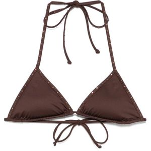 MC2 Saint Barth, Dames, Badkleding, Bruin, Maat: M