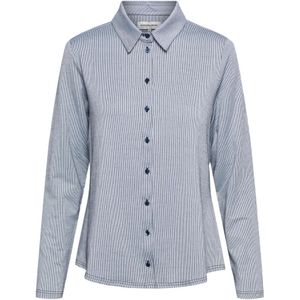 &Co Woman, Dames, Blouses & Shirts, Blauw, Maat: L Viscose,