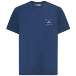 MC2 Saint Barth, Heren, Tops, Blauw, Maat: L