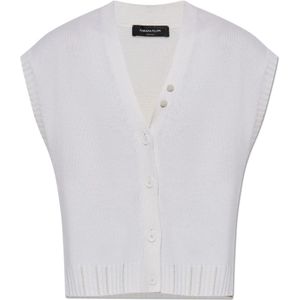 Fabiana Filippi, Dames, Truien, Beige, Maat: S Wol,