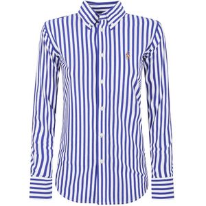 Polo Ralph Lauren, Dames, Blouses & Shirts, Veelkleurig, Maat: XS Katoen,