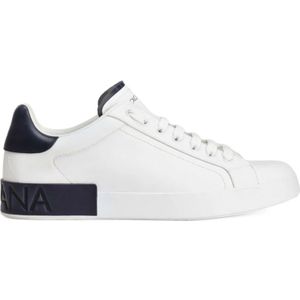 Dolce & Gabbana, Heren, Schoenen, Wit, Maat: 42 1/2 EU Leer,