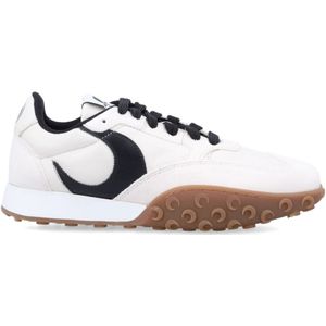 Marine Serre, Heren, Schoenen, Wit, Maat: 41 EU Leer,