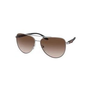 Prada Stijlvolle zonnebril voor heren - Linea Rossa collectie , Brown , Heren , Maat: 61 MM