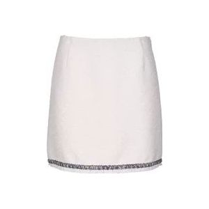 Moncler Short Skirts , White , Dames , Maat: S