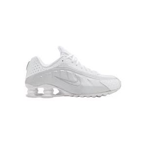 Nike Limited Edition Wit Metallic Shox R4 , White , Heren , Maat: 40 EU