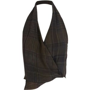 Cortana, Dames, Tops, Grijs, Maat: XS Viscose,