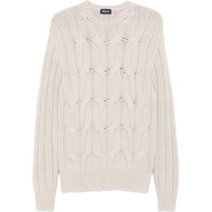 Drumohr, Heren, Truien, Roze, Maat: L