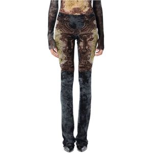 Jean Paul Gaultier, Dames, Broeken, Veelkleurig, Maat: S