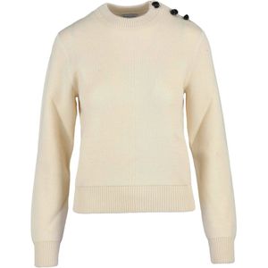 Bottega Veneta, Dames, Truien, Beige, Maat: S Wol,