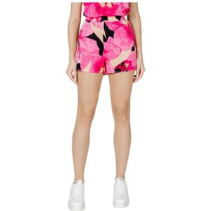 Only, Dames, Korte broeken, Veelkleurig, Maat: L Viscose,