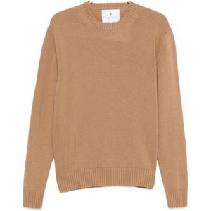 Seven Gauge, Heren, Truien, Bruin, Maat: L Wol,