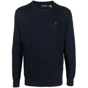 Polo Ralph Lauren, Heren, Truien, Blauw, Maat: L Katoen,