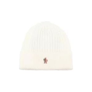 Moncler Grenoble Hoeden Wit , White , unisex , Maat: ONE Size