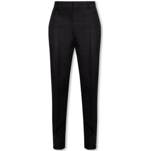 Alexander McQueen, Heren, Broeken, Zwart, Maat: M