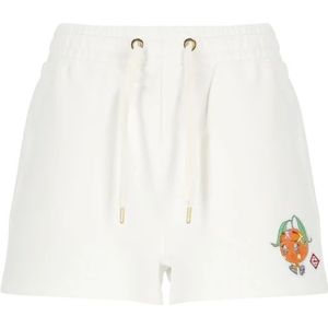 Casablanca, Dames, Korte broeken, Wit, Maat: S Katoen,