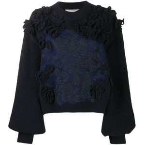 Valentino, Dames, Truien, Blauw, Maat: XS Wol,