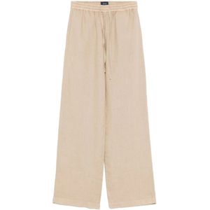 Fay, Dames, Broeken, Beige, Maat: W28 Katoen,