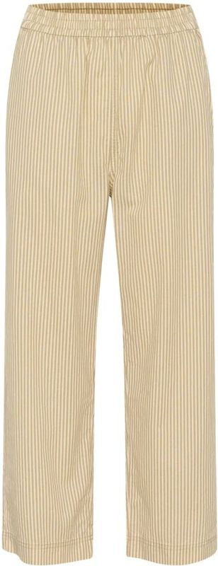 Kaffe Broek 'KANaya'  ecru / donkerbeige