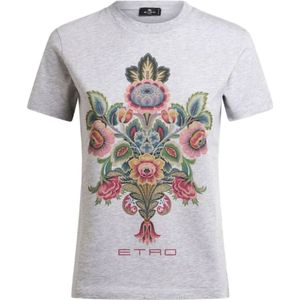 Etro, Dames, Tops, Veelkleurig, Maat: XS Katoen,