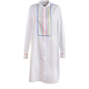 Loro Piana, Dames, Jurken, Wit, Maat: XS Katoen,