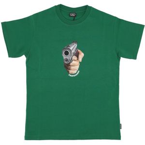 Propaganda, Heren, Tops, Groen, Maat: S Katoen,