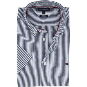 Tommy Hilfiger, Heren, Overhemden, Blauw, Maat: 2XL