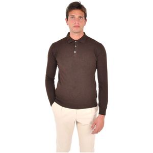 Franzese Collection, Heren, Truien, Bruin, Maat: L Wol,