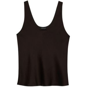 Anine Bing, Dames, Tops, Bruin, Maat: M Zijde,