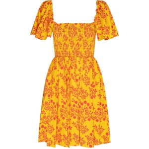 Weekend Max Mara, Dames, Jurken, Veelkleurig, Maat: 3XS Katoen,