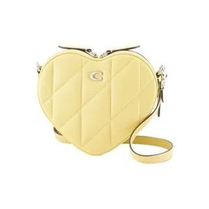 Coach Leather shoulder-bags , Yellow , Dames , Maat: ONE Size
