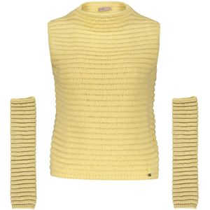 Herno, Dames, Tops, Geel, Maat: S Wol,